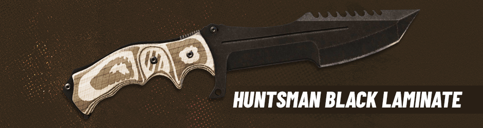Image with Huntsman Black Laminate Knife