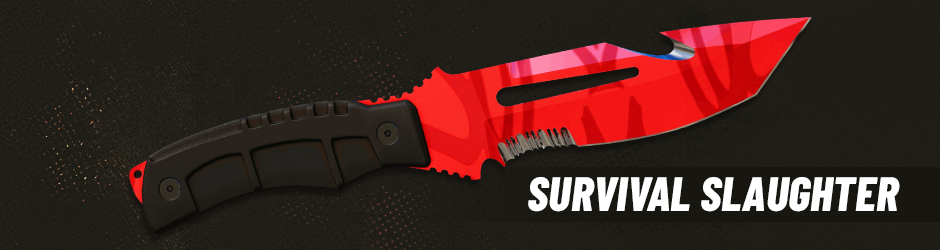 Image with Survival Slaughter Knife