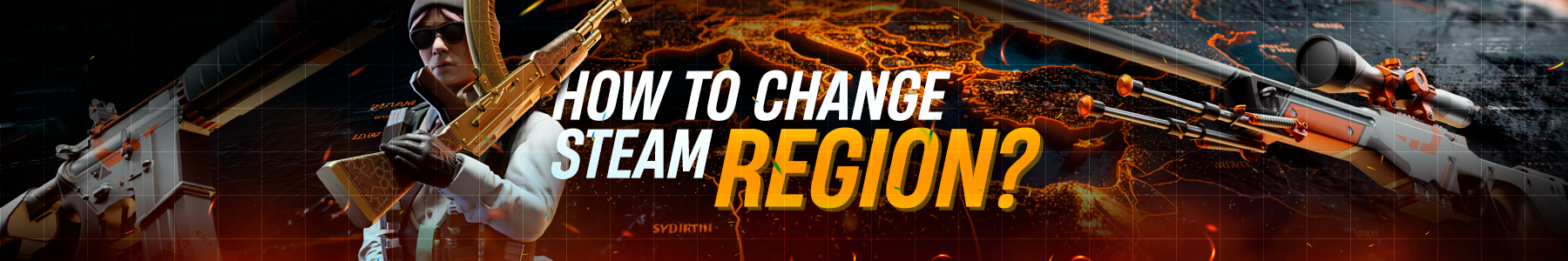 How to Change Steam Region?